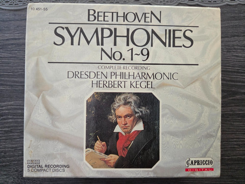 Beethoven symphonies no1 - beethoven, no1-9
