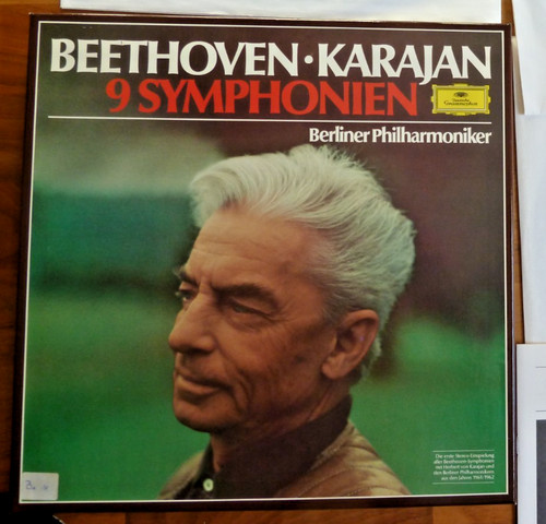 Beethoven karajan symphonien - karajan, 9